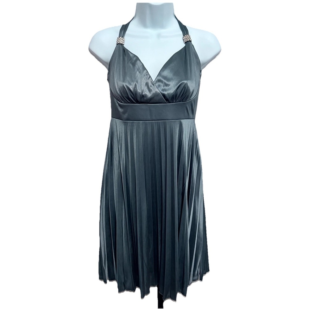 Vtg Ruby Rox Y2K Fairy Babydoll Satin Mini Dress M Whimsical Prom Event